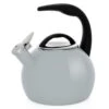 Chantal 2 Qt. Enamel-on-Steel Anniversary Collection Tea Kettle | Fog Grey