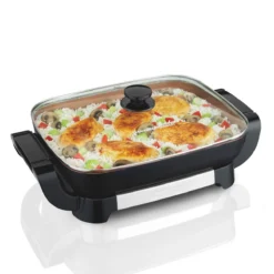 Hamilton Beach Durathon Ceramic Skillet With Removable Pan