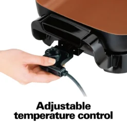 Hamilton Beach Durathon Ceramic Skillet With Removable Pan 10 Hamilton Beach Durathon Ceramic Skillet With Removable Pan -Kitchen Supplies 38529 vpa 04