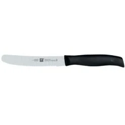 Zwilling J.A. Henckels 4.5" Universal Serrated Knife (Black)