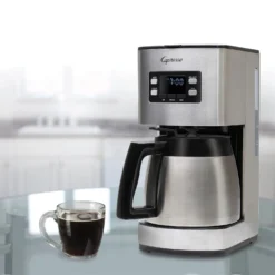 Capresso ST300 10-Cup Coffee Maker With Thermal Carafe | Stainless Steel -Kitchen Supplies 435.05 lifestyle hr
