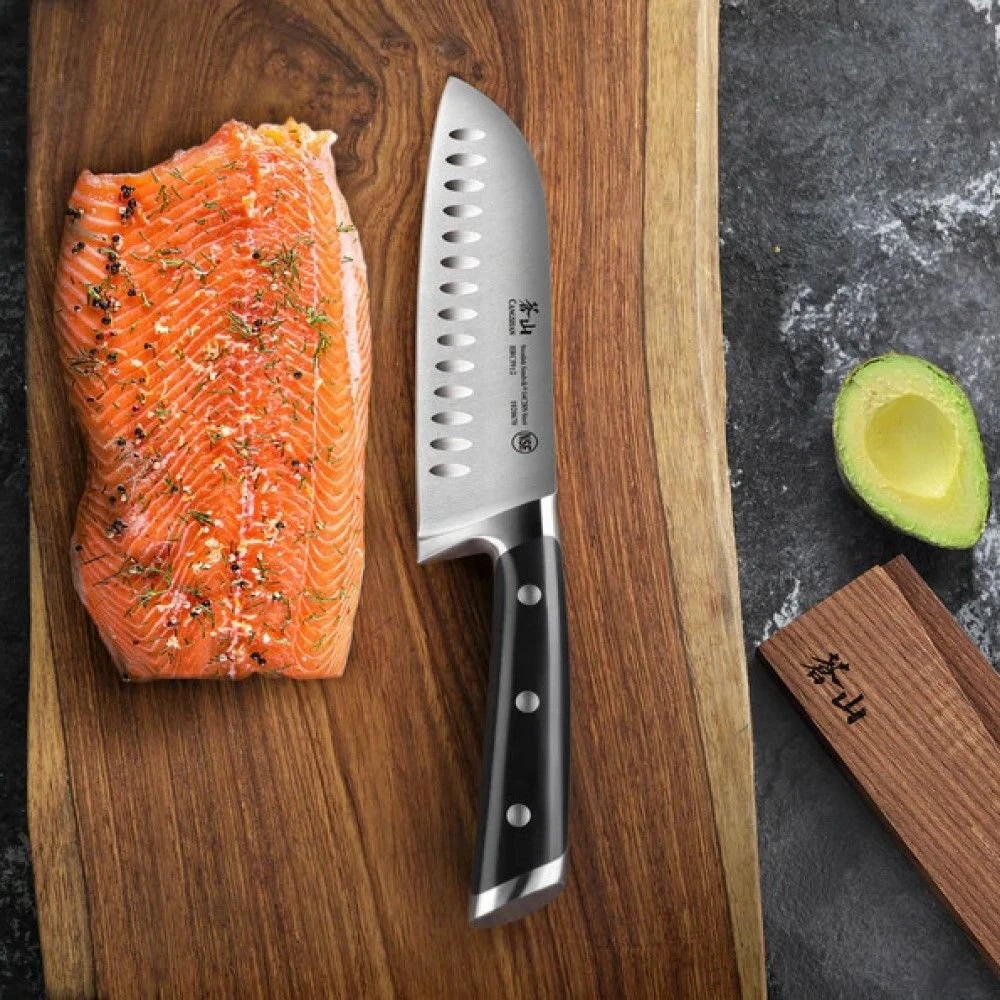 Cangshan Cutlery TS Series 7" Santoku Knife With Sheath 6 Cangshan Cutlery TS Series 7" Santoku Knife With Sheath - Image 6
