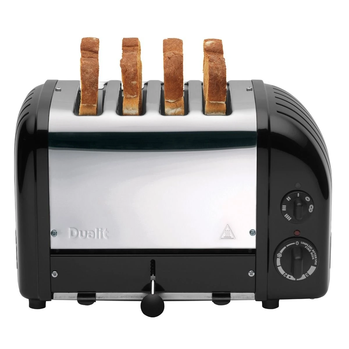 Dualit NewGen Classic 4-Slice Toaster | Matte Black 2 Dualit NewGen Classic 4-Slice Toaster | Matte Black - Image 2
