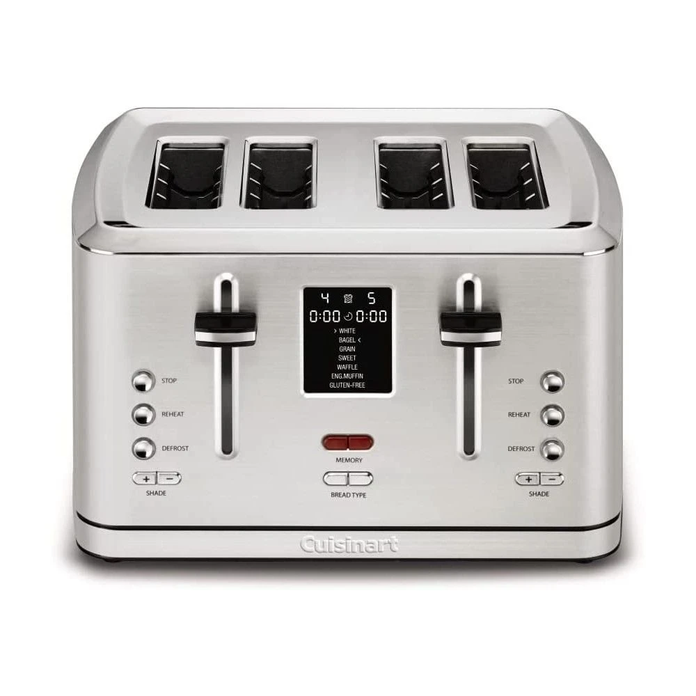 Cuisinart 4-Slice Digital Toaster With MemorySet Feature 1 Cuisinart 4-Slice Digital Toaster With MemorySet Feature