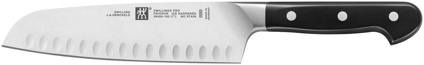 Zwilling J.A. Henckels Pro 7" Santoku Knife W/ Hollow Edge 1 Zwilling J.A. Henckels Pro 7" Santoku Knife W/ Hollow Edge