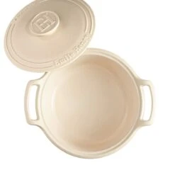 Emile Henry 4-Quart Sublime Stewpot | Creme 8 Emile Henry 4-Quart Sublime Stewpot | Creme -Kitchen Supplies 554740 sublime dutch oven top open