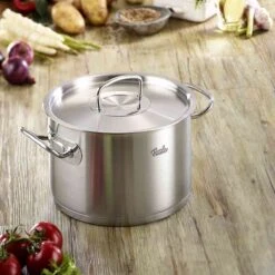 Fissler Original-Profi Collection Stainless Steel High Stock Pot | 5.5 Qt. -Kitchen Supplies 5stock2