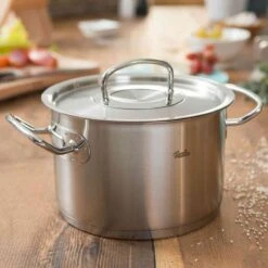 Fissler Original-Profi Collection Stainless Steel High Stock Pot | 5.5 Qt. -Kitchen Supplies 5stock3