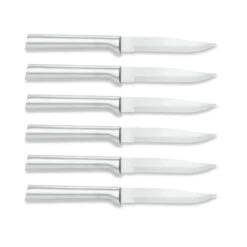 Rada Cutlery 6-Piece Serrated Steak Knife Set | Silver