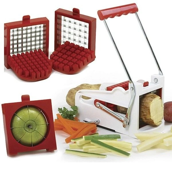Norpro Deluxe French Fry Cutter / Fruit Wedger 2 Norpro Deluxe French Fry Cutter / Fruit Wedger - Image 2