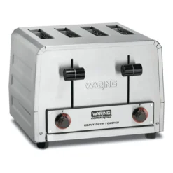 Waring Commercial Stainless Steel Heavy-Duty Toaster | 4-Slot