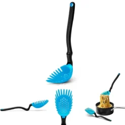 Dreamfarm Holey Spadle Slotted Spoon/Ladle | Dreamfarm Blue