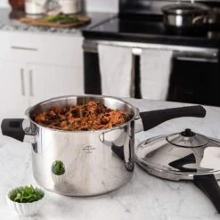 Kuhn Rikon Duromatic® Stainless Steel Pressure Saucepan | 3.7 Qt. 8 Kuhn Rikon Duromatic® Stainless Steel Pressure Saucepan | 3.7 Qt. -Kitchen Supplies 61st xzs tl. ac sl1200