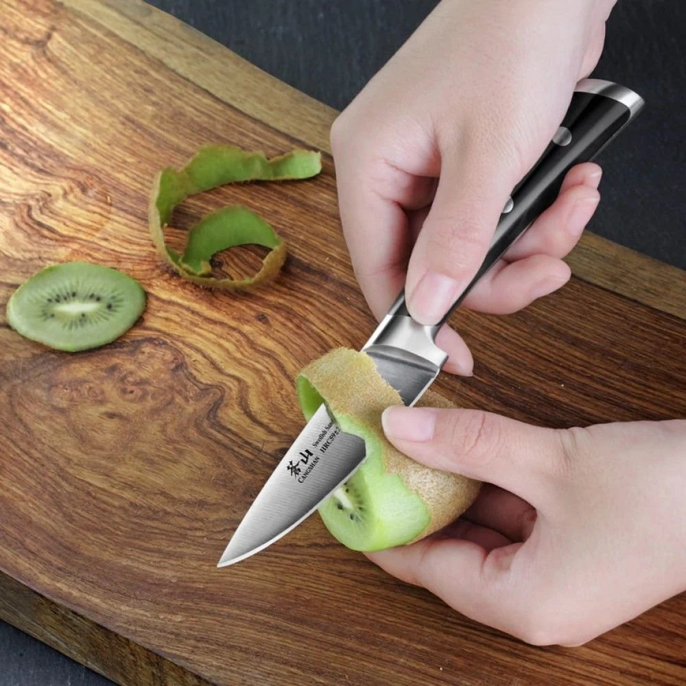 Cangshan Cutlery TS Series 3.5" Paring Knife With Sheath 4 Cangshan Cutlery TS Series 3.5" Paring Knife With Sheath - Image 4