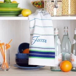 Fiesta® 16" X 28" Kitchen Towel | Cool Color Combo -Kitchen Supplies 712a9rt8r7l. ac sl1500