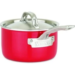 Viking Multi Ply Stainless 11-Piece Cookware Set | Red 11 Viking Multi Ply Stainless 11-Piece Cookware Set | Red -Kitchen Supplies 714zqwtlabl. ac sl1500