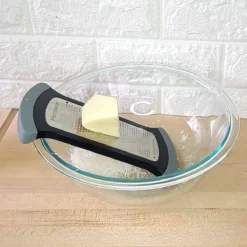 Microplane Fine Mixing Bowl Grater | Grey/Black -Kitchen Supplies 719ij7irh2l. ac sl1200