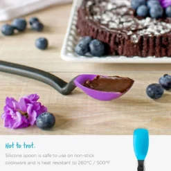 Dreamfarm 8.1" Mini Supoon Silicone Scraping Spoon | Classic Blue 12 Dreamfarm 8.1" Mini Supoon Silicone Scraping Spoon | Classic Blue -Kitchen Supplies 71aeo3r3ttl. ac sl1500 7