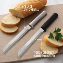 Rada Cutlery 6" Bread Slicer | Silver -Kitchen Supplies 71gowh4hhzl. ac sl1100 1