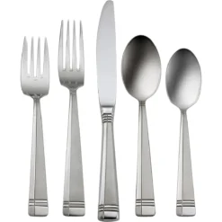Oneida 18/0 Stainless Steel 45-Piece Flatware Set | Amsterdam