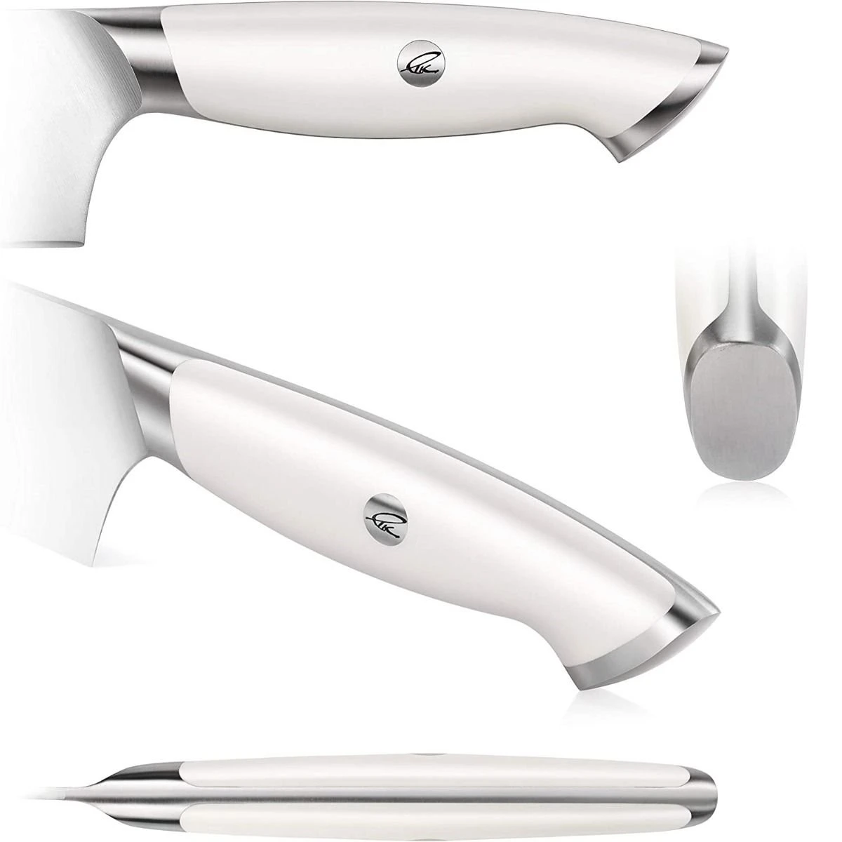 Cangshan Cutlery Thomas Keller Signature White Collection TAI 3-Piece Knife Block Set 3 Cangshan Cutlery Thomas Keller Signature White Collection TAI 3-Piece Knife Block Set - Image 3