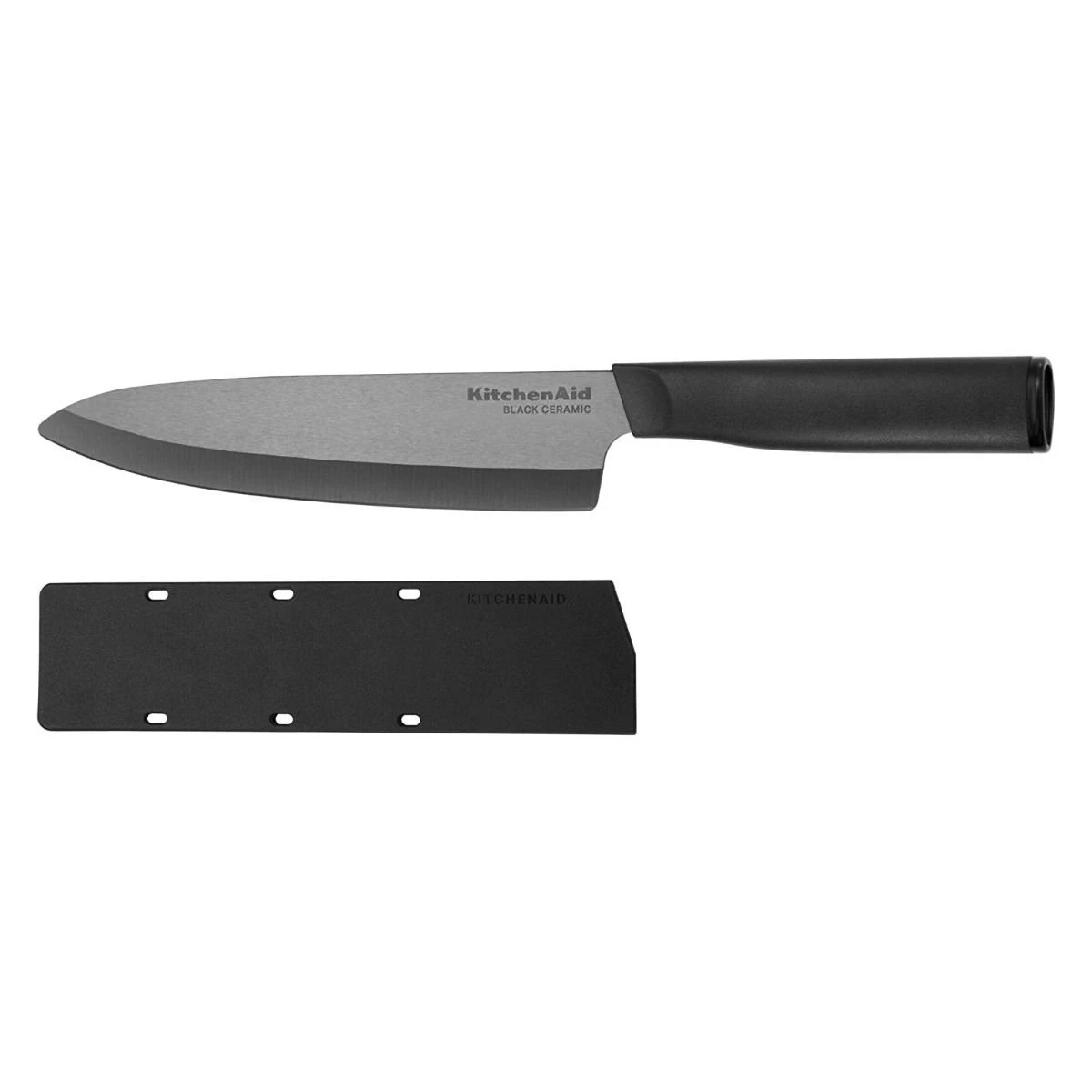 KitchenAid Classic Ceramic 6" Chef's Knife | Black 1 KitchenAid Classic Ceramic 6" Chef's Knife | Black