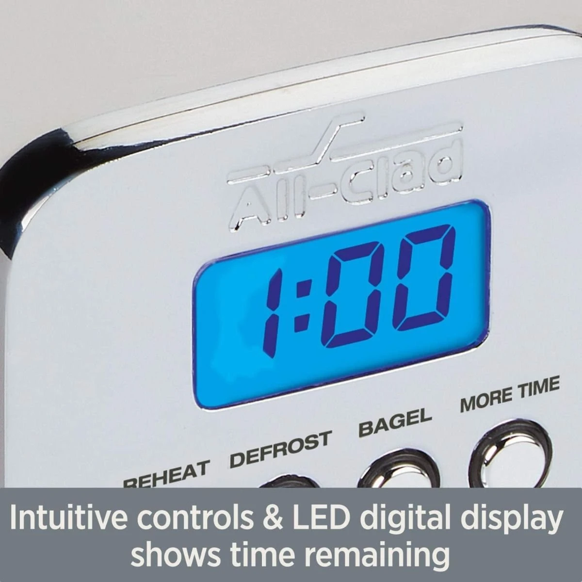 All-Clad Digital Stainless Steel Toaster | 2-Slice 5 All-Clad Digital Stainless Steel Toaster | 2-Slice - Image 5