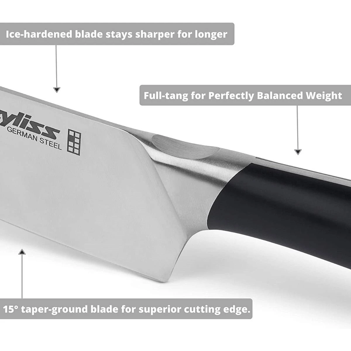 Zyliss Comfort Pro Utility Knife | 5.5" 2 Zyliss Comfort Pro Utility Knife | 5.5" - Image 2