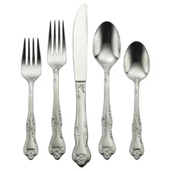 Oneida 18/0 Stainless Steel 45-Piece Flatware Set | Azalea