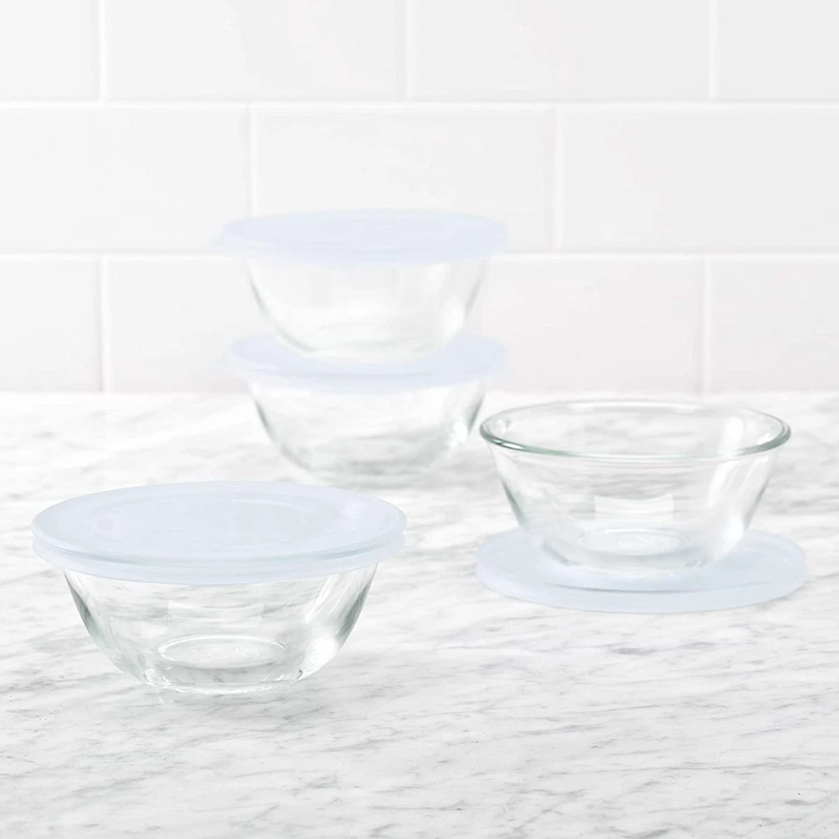 OXO 8-Piece Glass Prep Bowls 3 OXO 8-Piece Glass Prep Bowls - Image 3