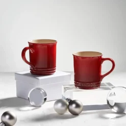 Le Creuset 14oz Mug | Cerise/Cherry Red -Kitchen Supplies 71ufxfkksjl. ac sl1500
