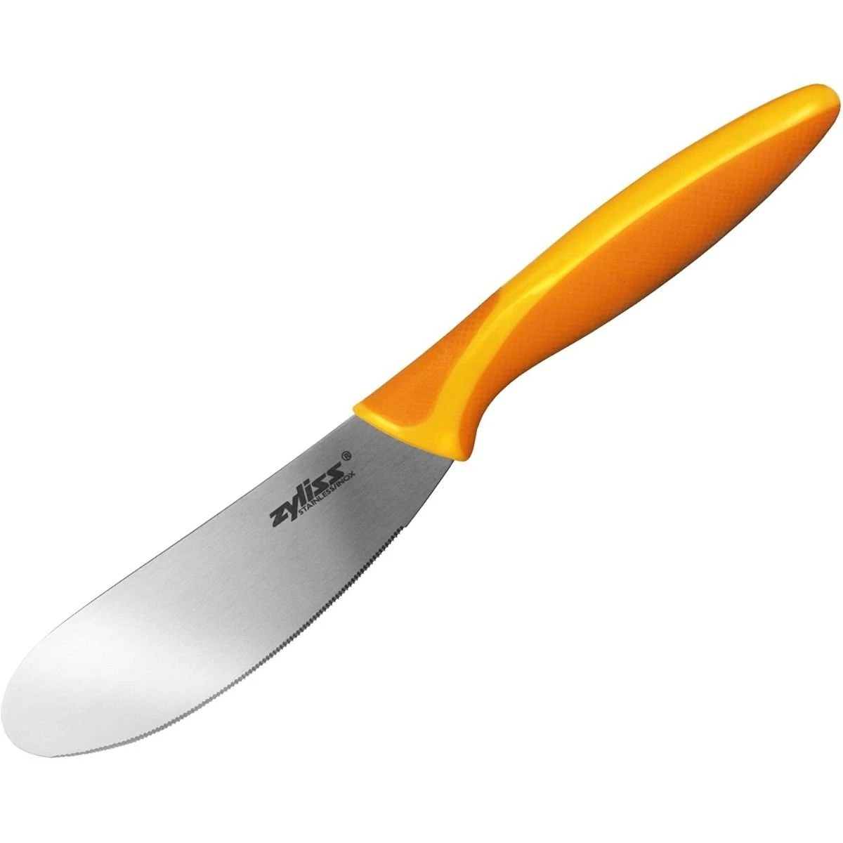 Zyliss 4" Sandwich Knife & Condiment Spreader | Orange 1 Zyliss 4" Sandwich Knife & Condiment Spreader | Orange