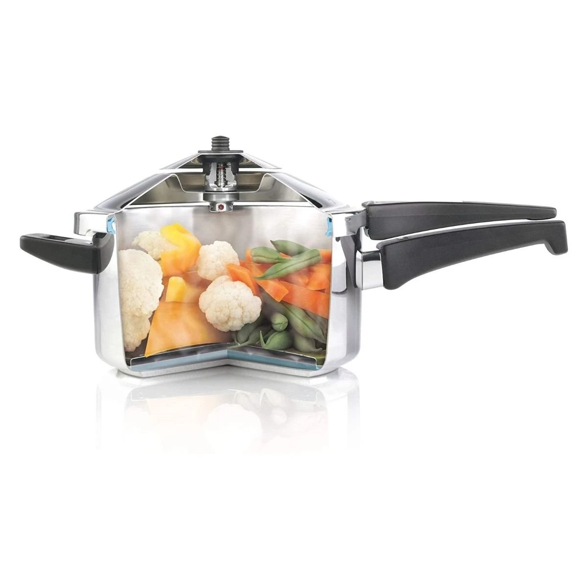 Kuhn Rikon Duromatic® Stainless Steel Pressure Saucepan | 3.7 Qt. 2 Kuhn Rikon Duromatic® Stainless Steel Pressure Saucepan | 3.7 Qt. - Image 2