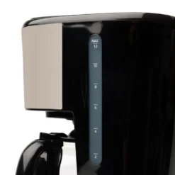 Haden 12-Cup Coffee Maker | Putty Beige -Kitchen Supplies 75028coffeemachinedetail1 900x