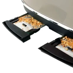 Haden Dorset 4-Slice Stainless Steel Toaster | Putty Beige -Kitchen Supplies 75039 dorset toaster detail4