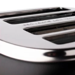 Haden Heritage 4-Slice Toaster | Black And Copper -Kitchen Supplies 75042 heritage toaster detail1