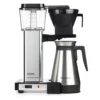Moccamaster KBGT Automatic Drip-Stop Coffee Maker (40 Oz Thermal Carafe) | Polished Silver