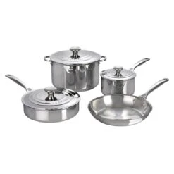 Le Creuset 7-Piece Cookware Set | Tri-Ply Stainless Steel