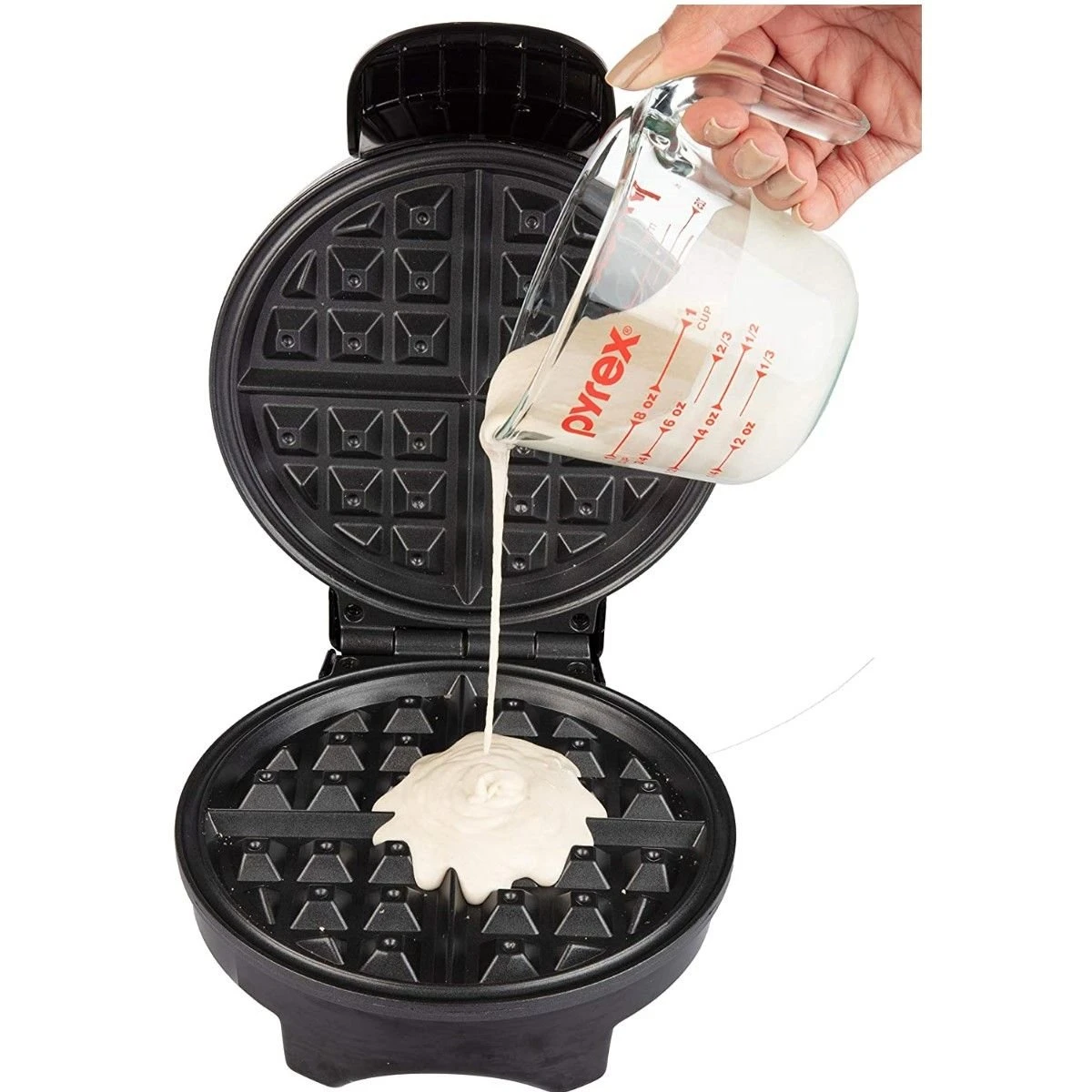 CucinaPro Classic Round Belgian Waffle Maker 2 CucinaPro Classic Round Belgian Waffle Maker - Image 2
