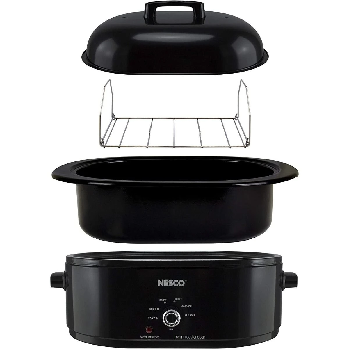 Nesco 18-Quart Roaster | Black 2 Nesco 18-Quart Roaster | Black - Image 2