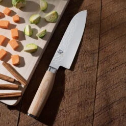 Shun Premier Blond 7" Santoku Knife 8 Shun Premier Blond 7" Santoku Knife -Kitchen Supplies 81gtibo2b7l. ac sl1500