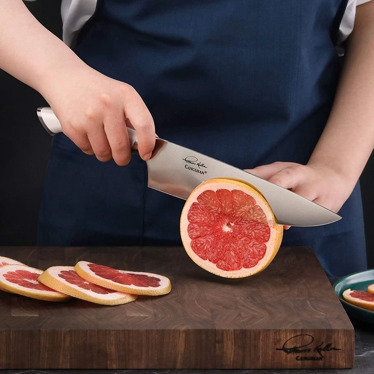 Cangshan Cutlery Thomas Keller Signature White Collection TAI 3-Piece Knife Block Set 7 Cangshan Cutlery Thomas Keller Signature White Collection TAI 3-Piece Knife Block Set - Image 7