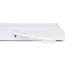 Lipper International Rolling Appliance Platform | White -Kitchen Supplies 8701w leverdown