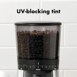 OXO BREW Conical Burr Coffee Grinder | Stainless Steel -Kitchen Supplies 8717000 e