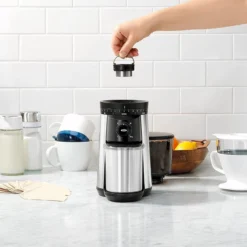 OXO BREW Conical Burr Coffee Grinder | Stainless Steel -Kitchen Supplies 8717000 h