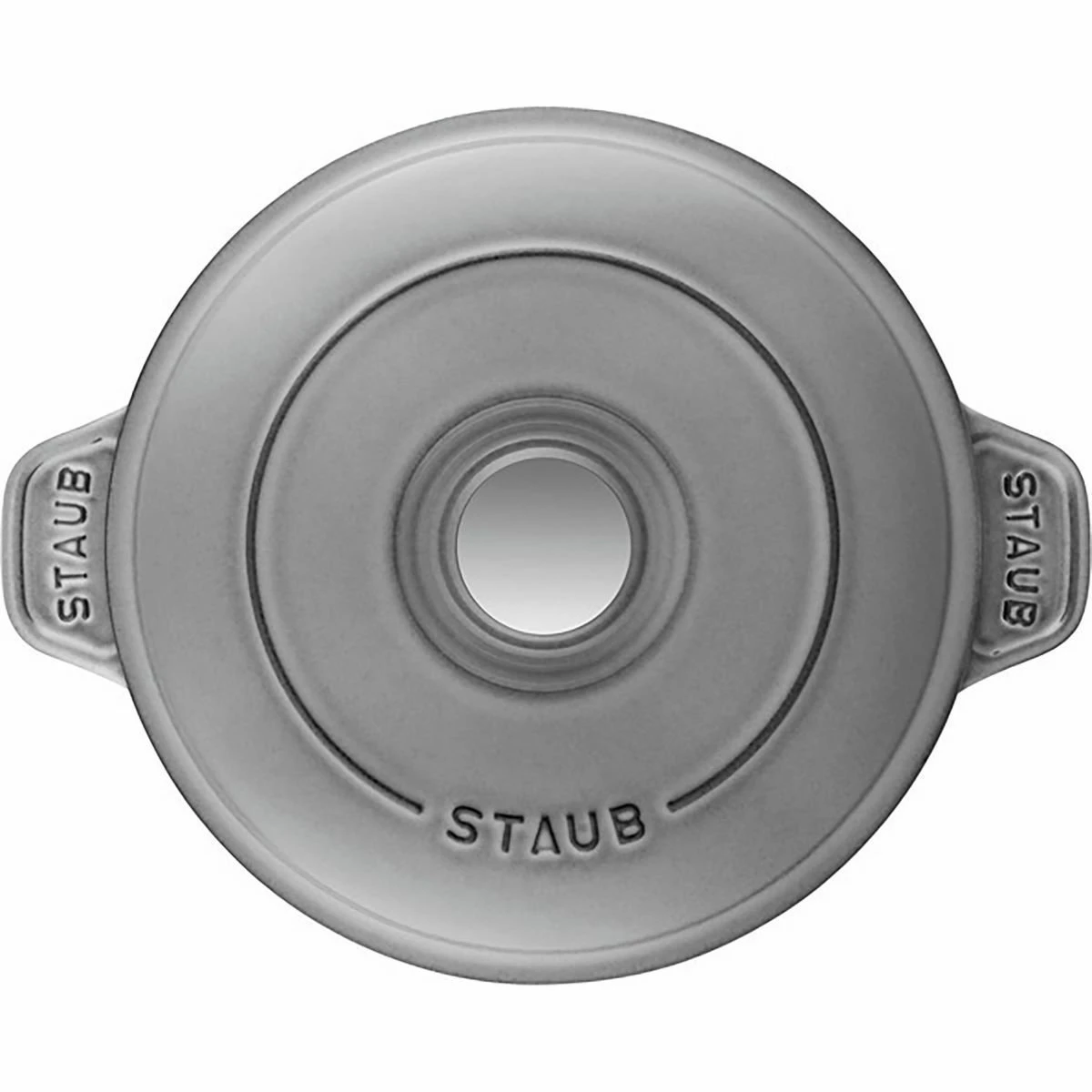 Staub 24 Oz Round Covered Braiser | Graphite Grey 3 Staub 24 Oz Round Covered Braiser | Graphite Grey - Image 3