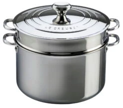Le Creuset 9 Qt. Stock Pot With Lid & Deep Colander Insert
