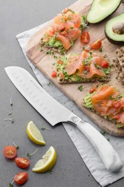 Viners Eternal Marble 6.5" Santoku Knife -Kitchen Supplies 91mfjogggel. sl1500