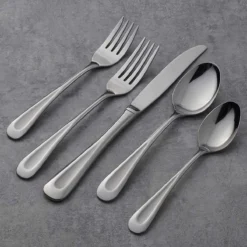 Oneida Brushed Satin Stainless Steel 45-Piece Flatware Set | Sand Dune 5 Oneida Brushed Satin Stainless Steel 45-Piece Flatware Set | Sand Dune -Kitchen Supplies 91moeiqeqbl. ac sl1500