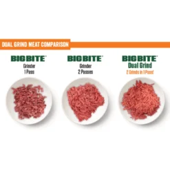 LEM Dual Grind #22 Big Bite Meat Grinder | 1HP 12 LEM Dual Grind #22 Big Bite Meat Grinder | 1HP -Kitchen Supplies bigbitedualgrindsupplement1
